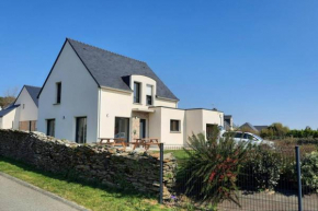 Maison récente avec vue mer, plage et port à pied